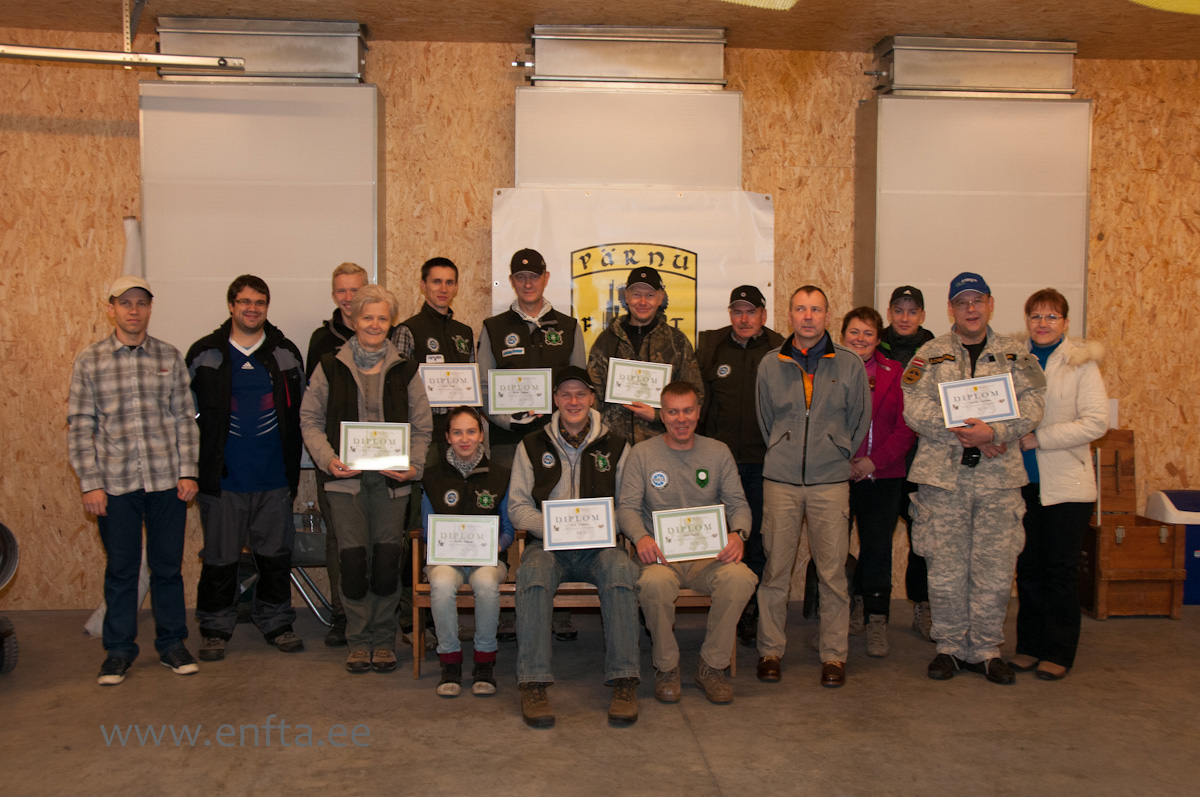 You are welcome to our next competitions in Tallinn on 17.11.2013 at Audentes fire range